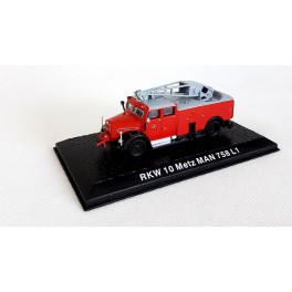 Modeliukas GAISRINĖ RKW 10 METZ MAN 758 Modeliukas GAISRINĖ RKW 10 METZ MAN 758